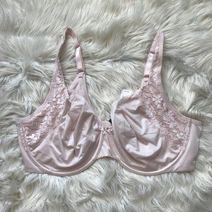 NWT Talbots Nude Lace Unlined Bra Size 44DDD